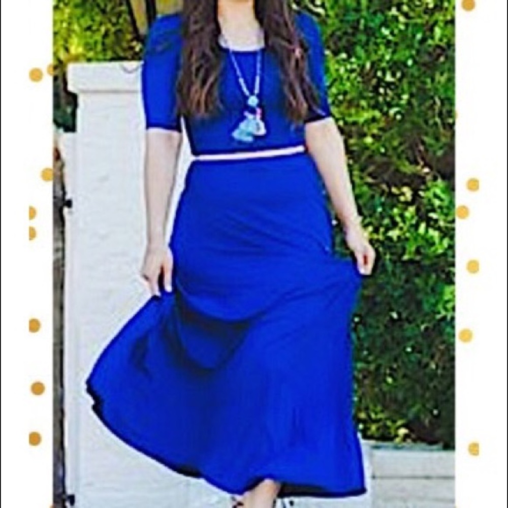 NWT Gorgeous Medium Lularoe Ana Floor Length Dress